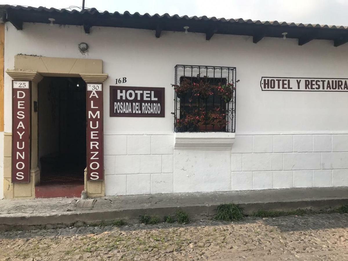 Hotel Posada Del Rosario Antigua Exteriör bild