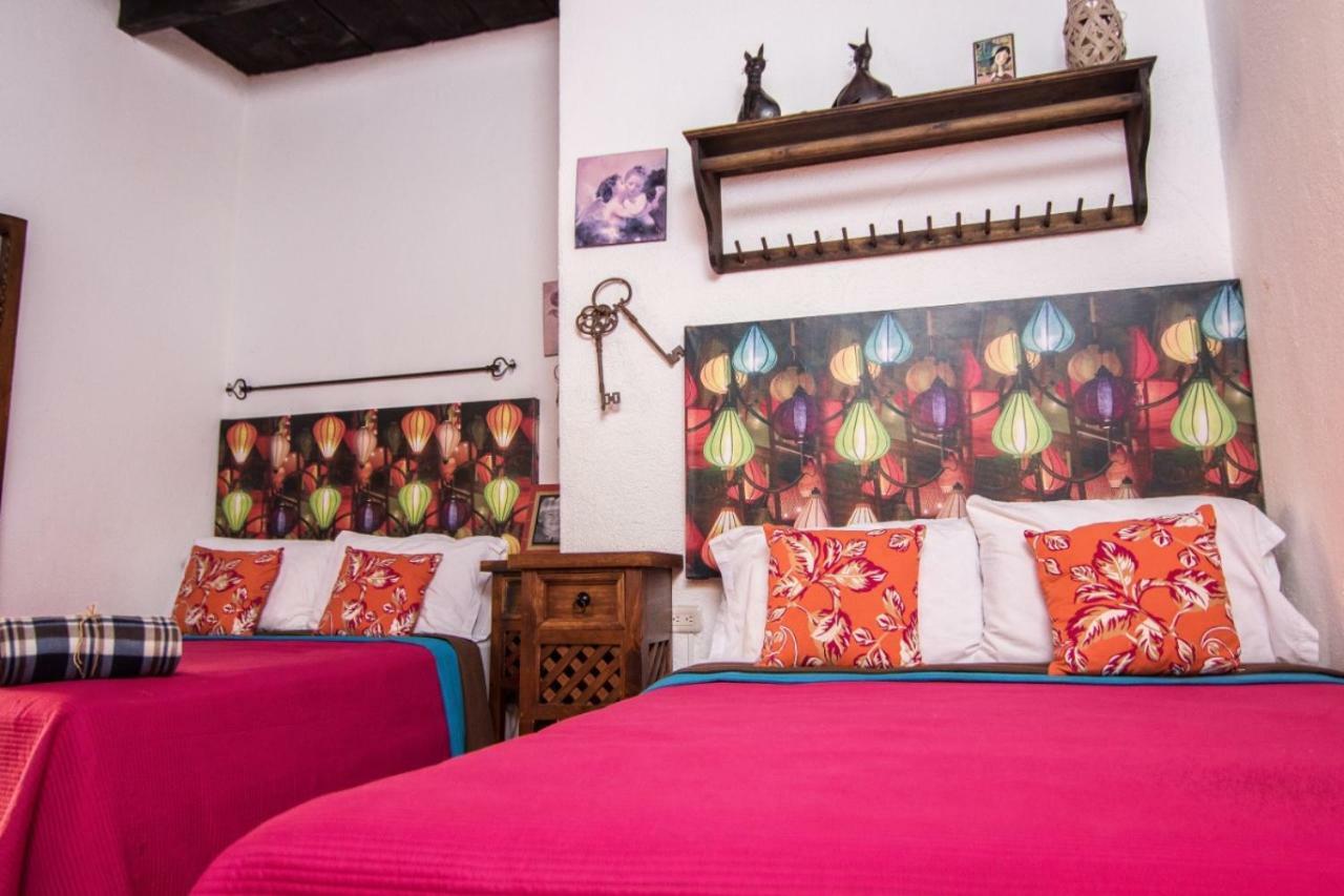 Hotel Posada Del Rosario Antigua Exteriör bild